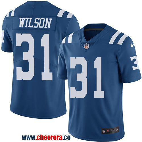 Nike Quincy Wilson Indianapolis Colts royal Limited jersey