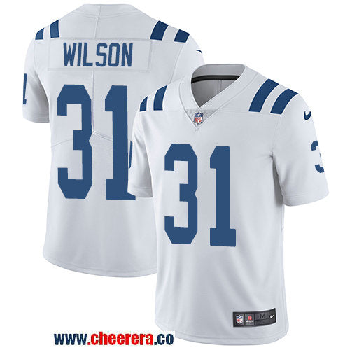 Nike Quincy Wilson Indianapolis Colts white Vapor jersey