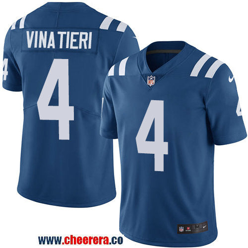 Nike Adam Vinatieri Indianapolis Colts royal Vapor jersey