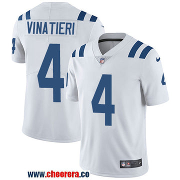 Nike Adam Vinatieri Indianapolis Colts white Vapor jersey