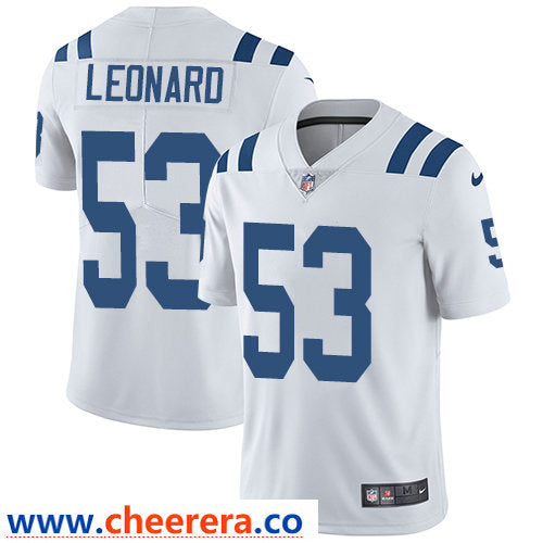 Nike Darius Leonard Indianapolis Colts white Vapor jersey