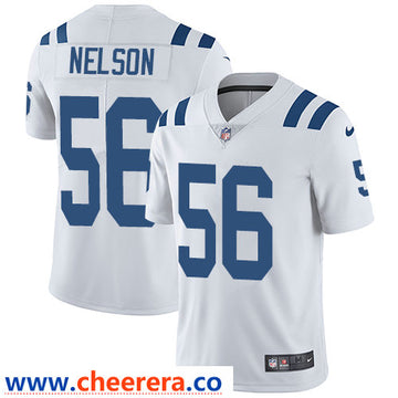 Nike Quenton Nelson Indianapolis Colts white Vapor jersey