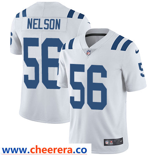 Nike Quenton Nelson Indianapolis Colts white Vapor jersey