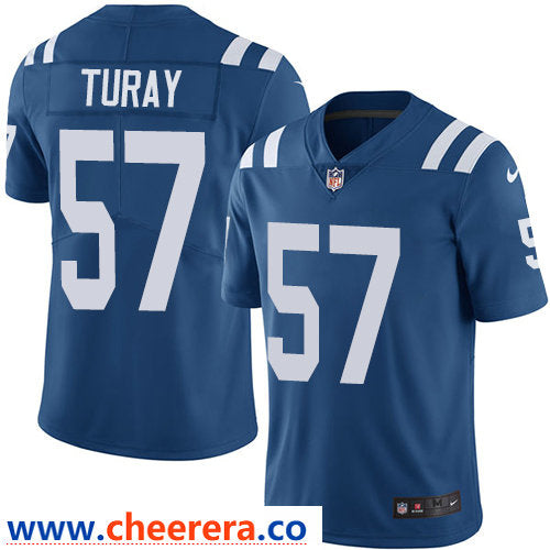 Nike Kemoko Turay Indianapolis Colts royal Vapor jersey