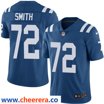 Nike Braden Smith Indianapolis Colts royal Vapor jersey