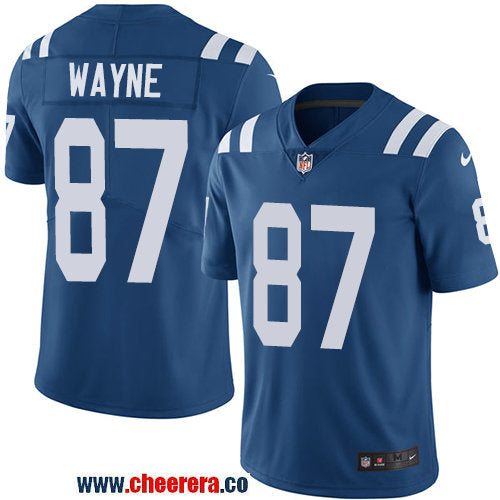 Nike Reggie Wayne Indianapolis Colts royal Vapor jersey