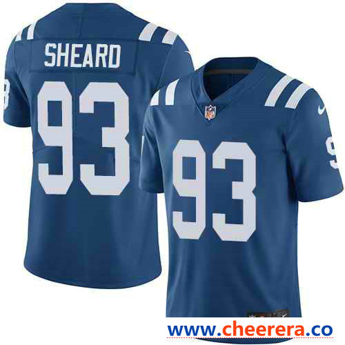 Nike Jabaal Sheard Indianapolis Colts royal Vapor jersey