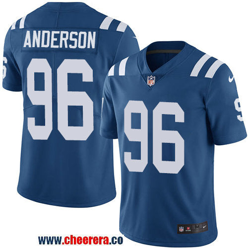 Nike Henry Anderson Indianapolis Colts royal Vapor jersey