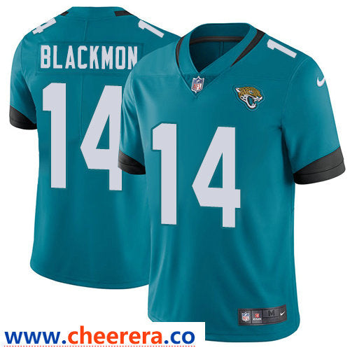 Nike Justin Blackmon Jacksonville Jaguars teal Vapor jersey