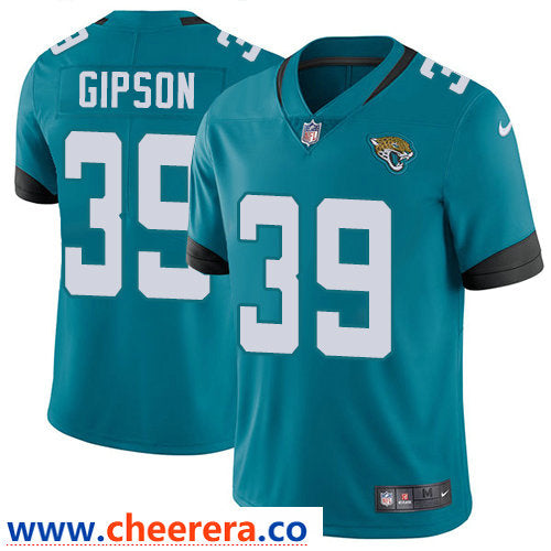Nike Tashaun Gipson Jacksonville Jaguars teal Vapor jersey