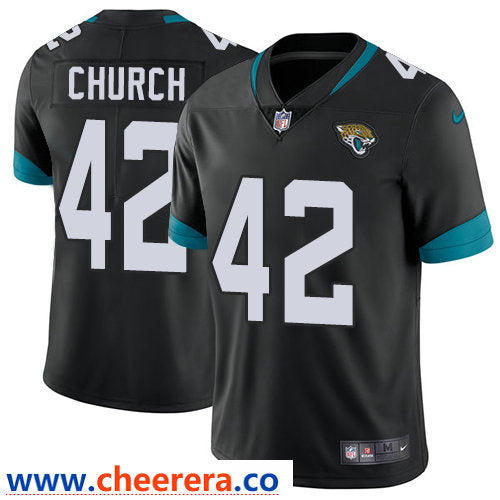 Nike Barry Church Jacksonville Jaguars black Vapor jersey