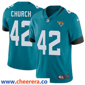 Nike Barry Church Jacksonville Jaguars teal Vapor jersey