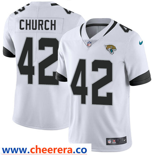 Nike Barry Church Jacksonville Jaguars white Vapor jersey