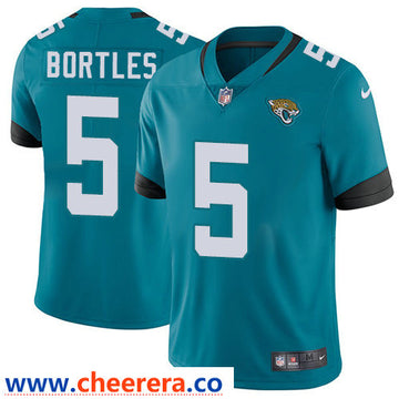 Nike Blake Bortles Jacksonville Jaguars teal Vapor jersey