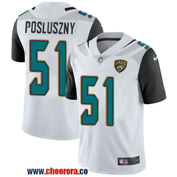 Nike Paul Posluszny Jacksonville Jaguars white Vapor jersey