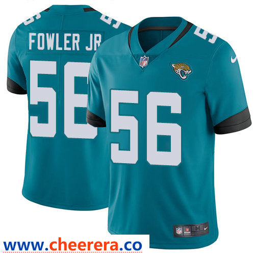 Nike Dante Fowler Jr Jacksonville Jaguars teal Vapor jersey