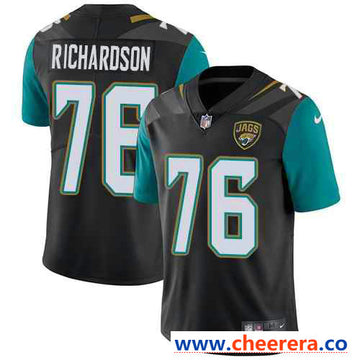 Nike Will Richardson Jacksonville Jaguars black Vapor jersey
