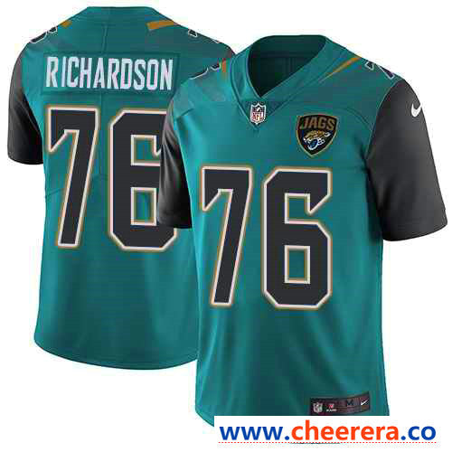 Nike Will Richardson Jacksonville Jaguars teal Vapor jersey