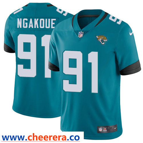 Nike Yannick Ngakoue Jacksonville Jaguars teal Vapor jersey