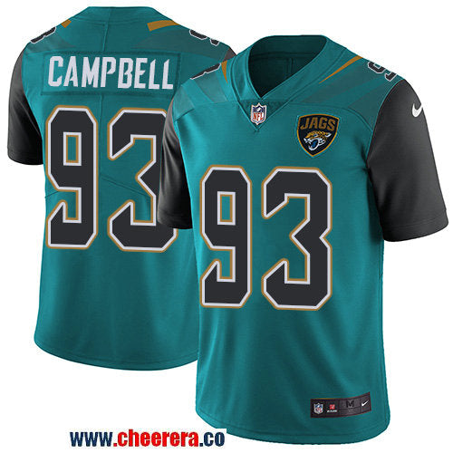 Nike Calais Campbell Jacksonville Jaguars teal Vapor jersey