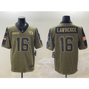 Nike Jacksonville Jaguars olive Salute To Service jersey