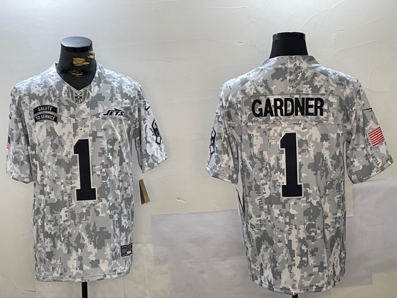 Nike New York Jets camo Salute To Service jersey