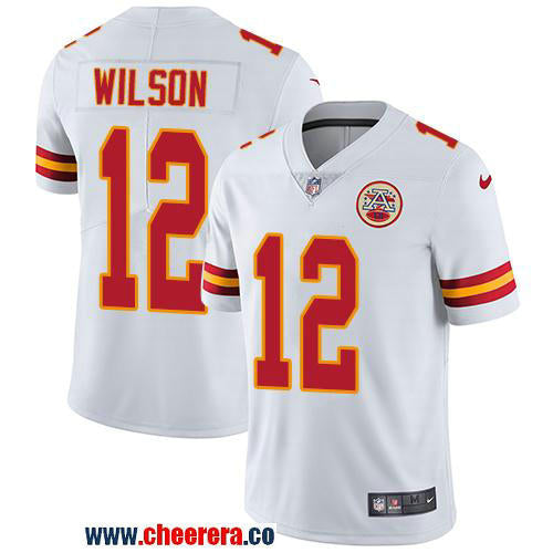 Nike Albert Wilson Kansas City Chiefs white Vapor jersey
