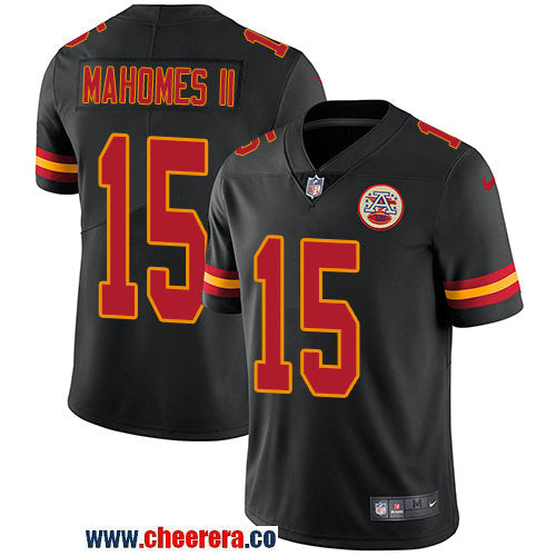Nike Patrick Mahomes II Kansas City Chiefs black Limited jersey