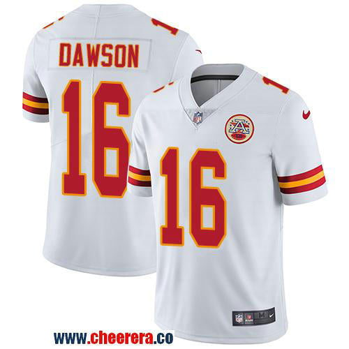 Nike Len Dawson Kansas City Chiefs white Vapor jersey