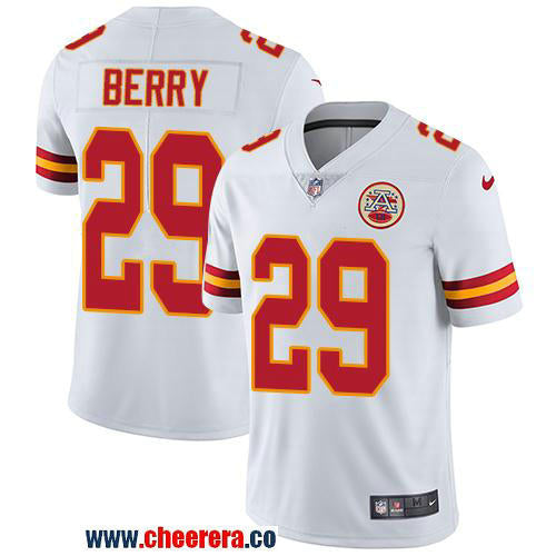 Nike Eric Berry Kansas City Chiefs white Vapor jersey