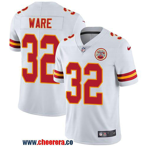 Nike Spencer Ware Kansas City Chiefs white Vapor jersey