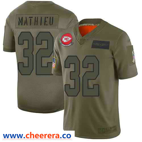 Nike Tyrann Mathieu Kansas City Chiefs camo Salute To Service jersey