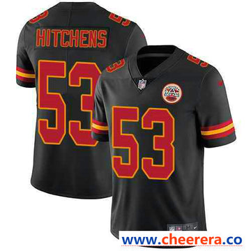 Nike Anthony Hitchens Kansas City Chiefs black Limited jersey
