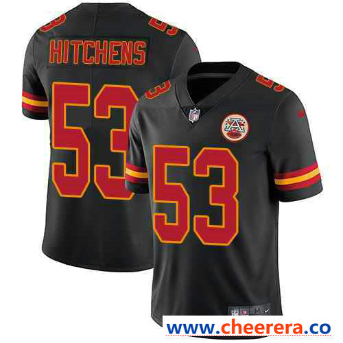 Nike Anthony Hitchens Kansas City Chiefs black Limited jersey