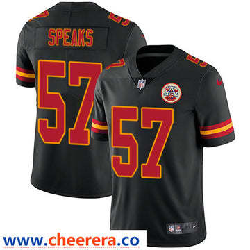 Nike Breeland Speaks Kansas City Chiefs black Limited jersey