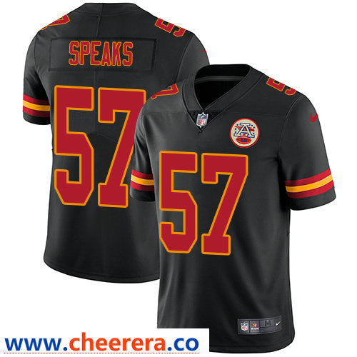 Nike Breeland Speaks Kansas City Chiefs black Limited jersey