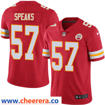 Nike Breeland Speaks Kansas City Chiefs red Vapor jersey