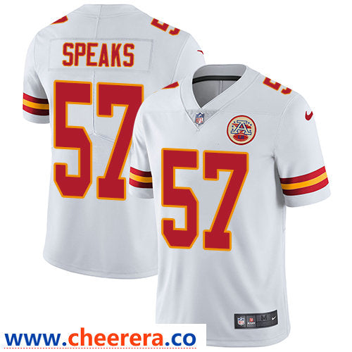Nike Breeland Speaks Kansas City Chiefs white Vapor jersey