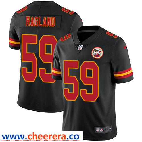 Nike Reggie Ragland Kansas City Chiefs black Limited jersey