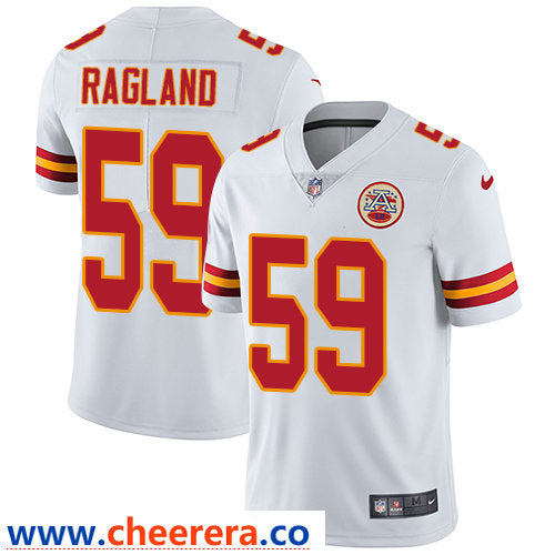 Nike Reggie Ragland Kansas City Chiefs white Vapor jersey