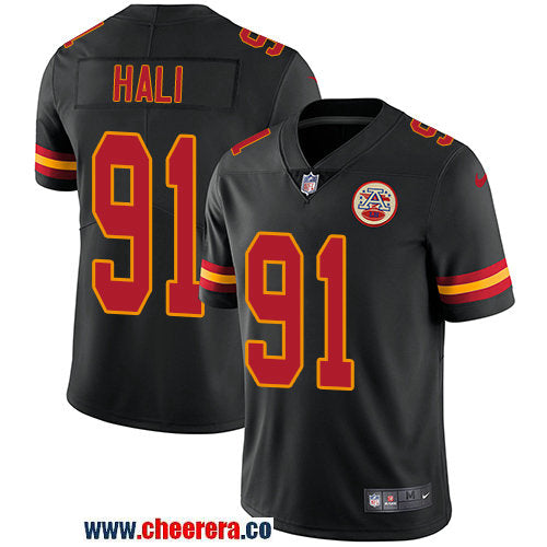 Nike Tamba Hali Kansas City Chiefs black Limited jersey