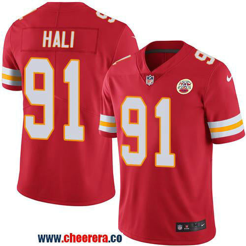 Nike Tamba Hali Kansas City Chiefs red Vapor jersey