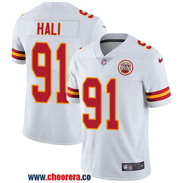 Nike Tamba Hali Kansas City Chiefs white Vapor jersey