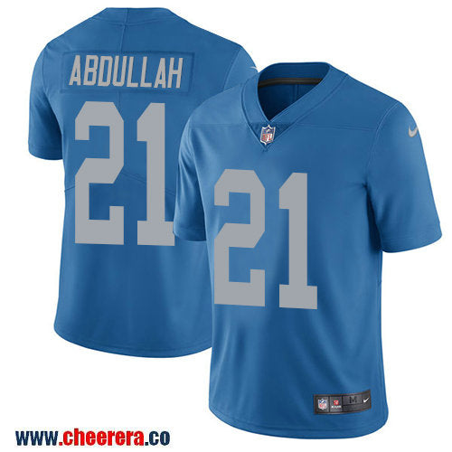 Nike Ameer Abdullah Detroit Lions blue Limited jersey