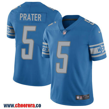 Nike Matt Prater Detroit Lions blue Limited jersey