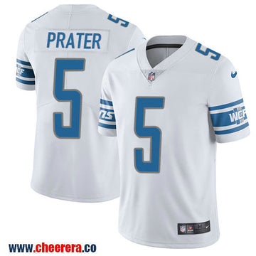 Nike Matt Prater Detroit Lions white Limited jersey