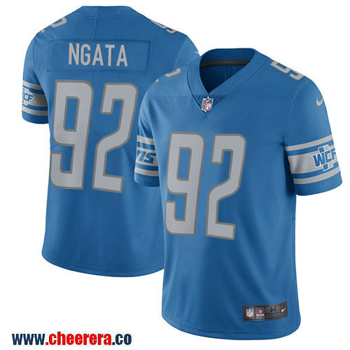 Nike Haloti Ngata Detroit Lions blue Limited jersey