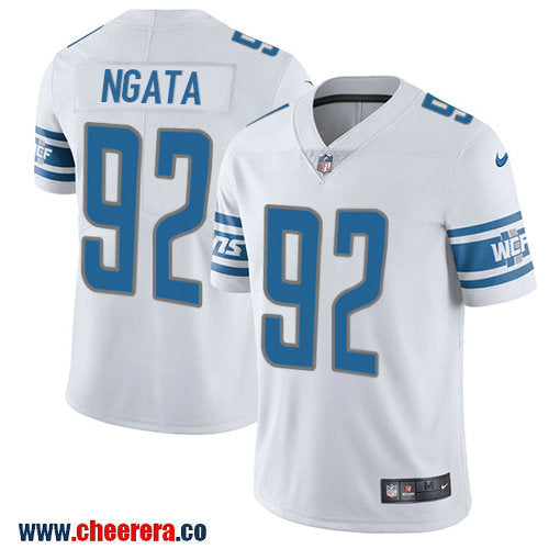 Nike Haloti Ngata Detroit Lions white Limited jersey