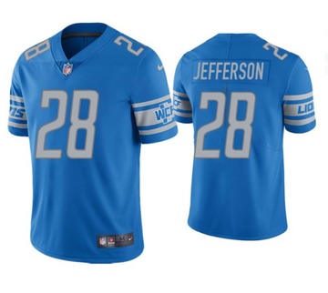 Nike Detroit Lions blue Vapor jersey