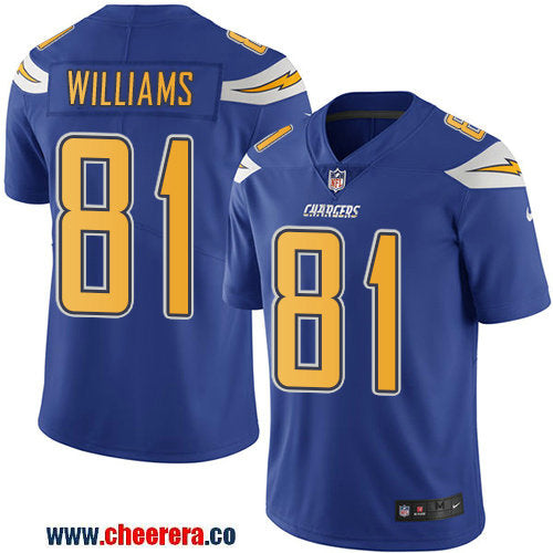 Nike Mike Williams Los Angeles Chargers blue Limited jersey